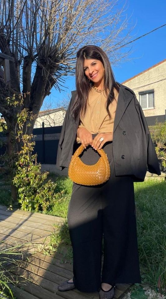 Chemise manches brodées